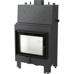 Vodni kamin KRATKI MBM 12 kW Ø 180 samozapiralna vrata