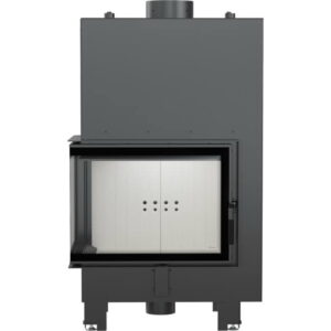 Vodni kamin KRATKI MBZ Levi 13 kW Ø 200 samozapiralna vrata