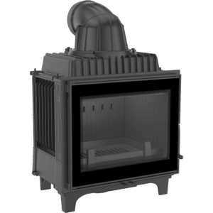 Litoželezni kamin KRATKI FRANEK 10 kW Ø 180