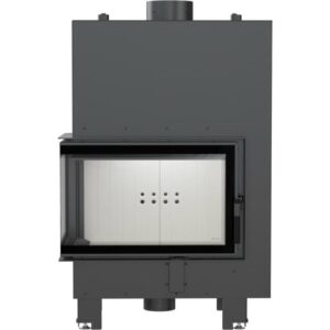 Vodni kamin KRATKI MBM Levi 12 kW Ø 180 samozapiralna vrata