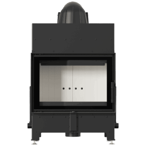 Jekleni kamin KRATKI FLOKI L 12 kW Ø 200