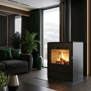 Steel stove koza ROLLO 2 SIMPLE