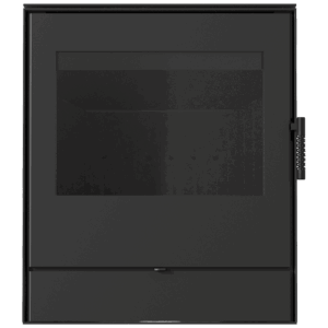 Steel stove Koza ROLLO 2 SIMPLE black termotec