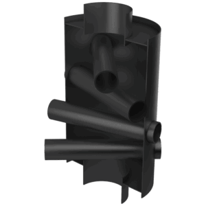 Zračni turbodim Ø 200