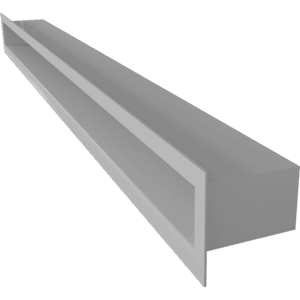 Prezračevalni pokrov TUNNEL 6x100 krem