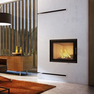 Jekleni kamin KRATKI NADIA 10 kW Ø 200