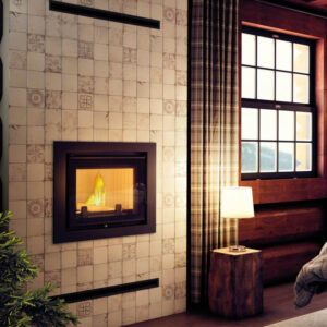 Vodni kamin KRATKI ZUZIA DECO 12 kW Ø 200