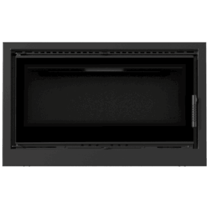 Kamin kaseta KRATKI ARKE 95 14 kW Ø 200 črn thermotec
