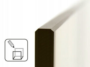 szkło gr 4mm glass 789X456 MB-O-BS-L-G szyba przednia lewa gilotyna